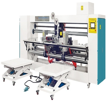 ماشین دو سر دوگانه نیمه اتوماتیک 7180mm 11kw برای کارتن لوله کش
