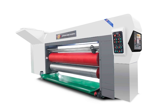 سرب لبه وکیوم انتقال 4 رنگ چاپگر Slotter Die Cutter ویبراتور Stacker عملیات ساده