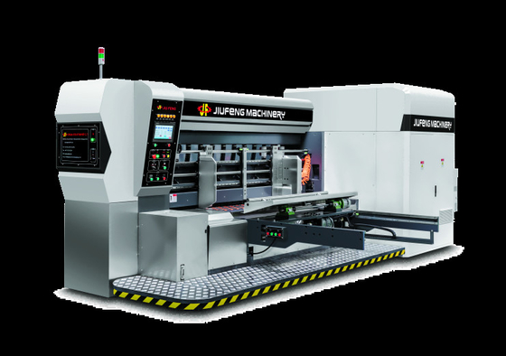 G6-0920 ساختار تغذیه بدون فشار لوله لبه تخلیه انتقال 4 رنگ چاپگر Slotter Die Cutter